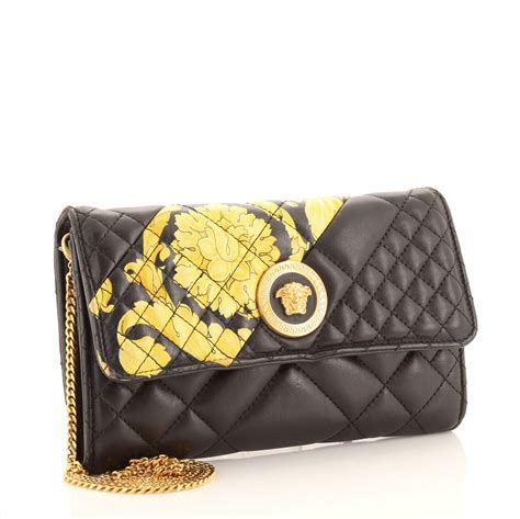 versace coin icon|Versace wallet case.